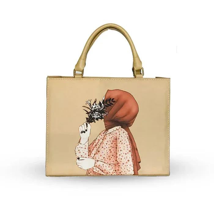 Woman’s canvas printed Tote bag