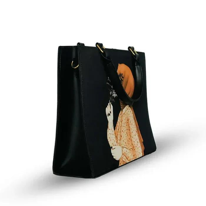 Woman’s canvas printed Tote bag