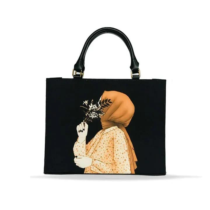 Woman’s canvas printed Tote bag