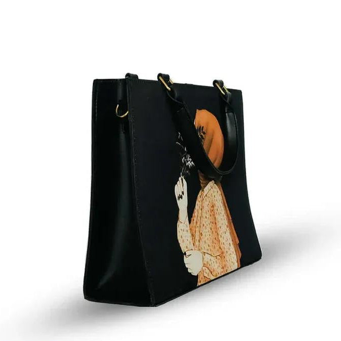 Woman’s canvas printed Tote bag