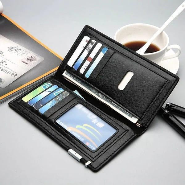 Men’s Leather Bi-Fold Wallet With Classic Design