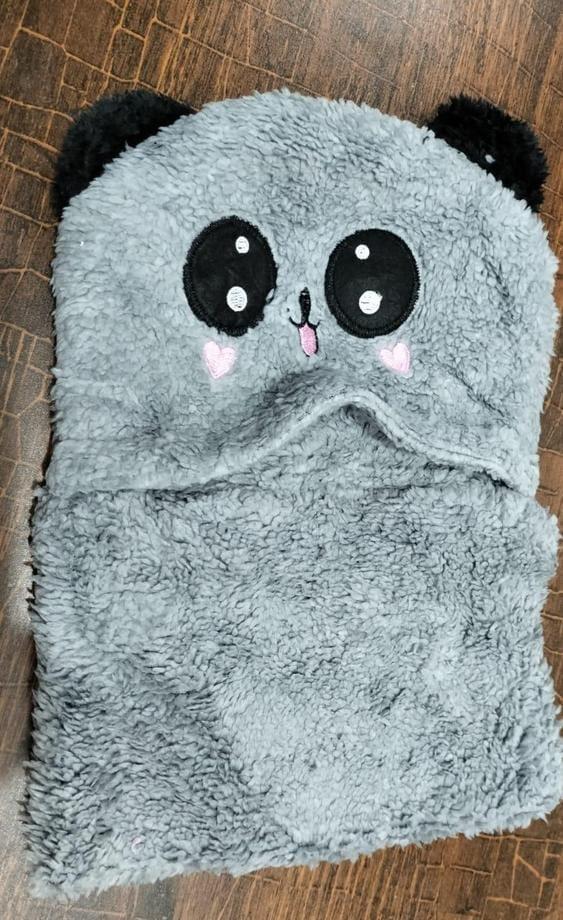 Kid’s Beanie wool cap with neack warmer