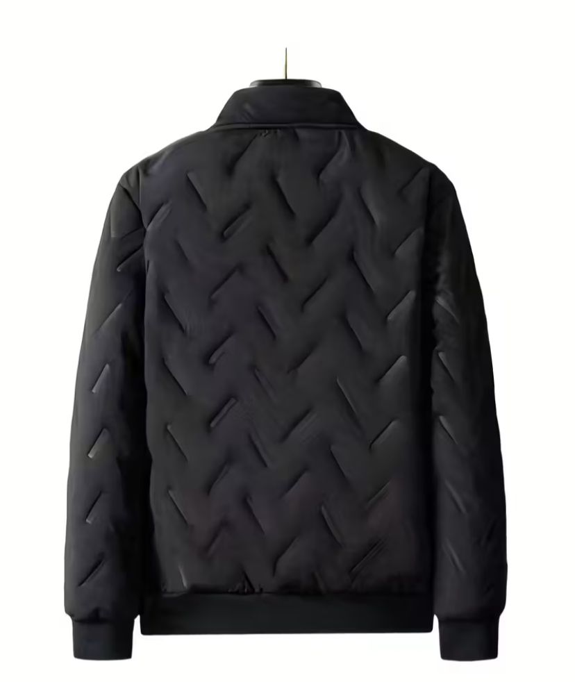 Men'S Heavyweight Winter Jacket , Full-Zip Closure