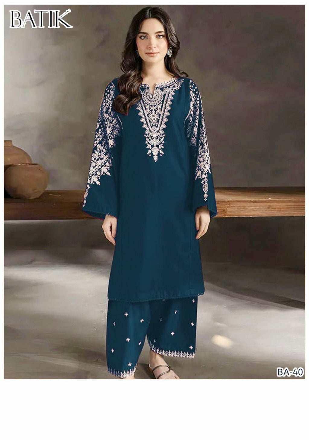 WINTER COLLECTION DHANAK EMB 2PC