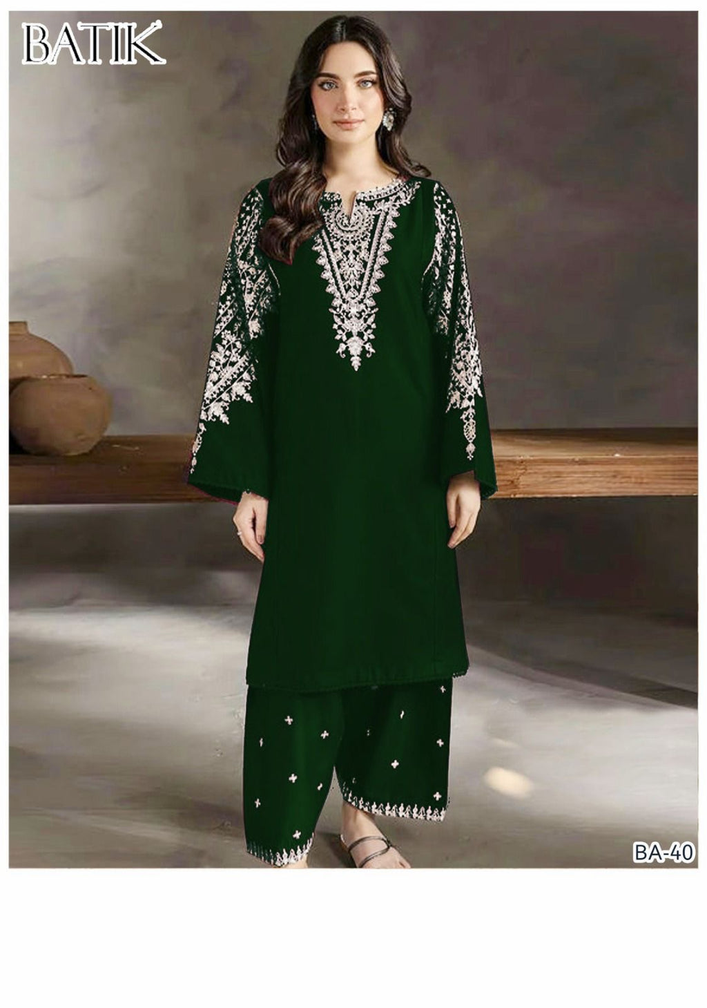 WINTER COLLECTION DHANAK EMB 2PC